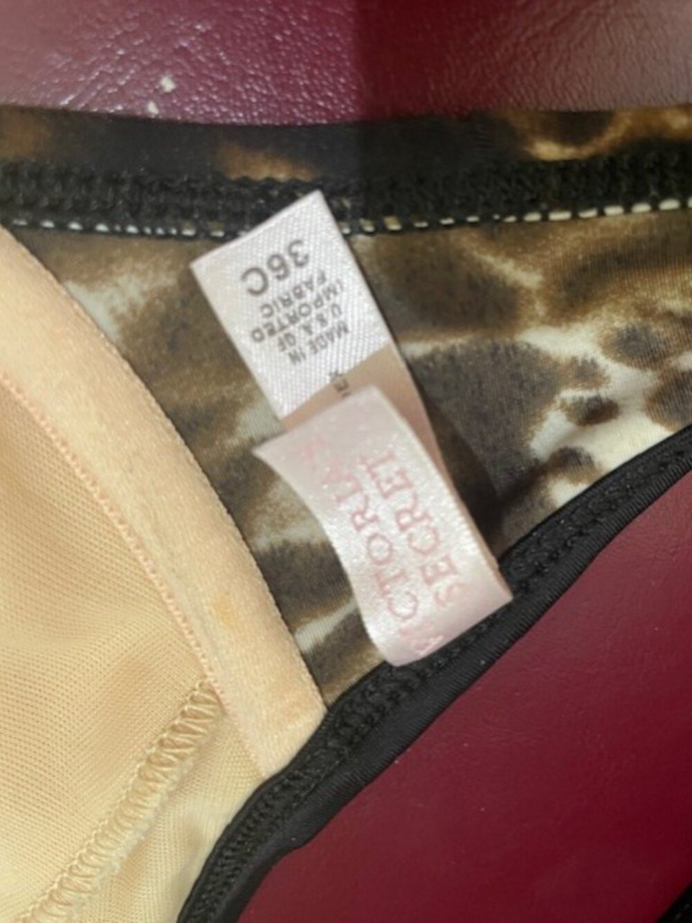 Victorias Secret size small leopard print bikini - Picture 4 of 6